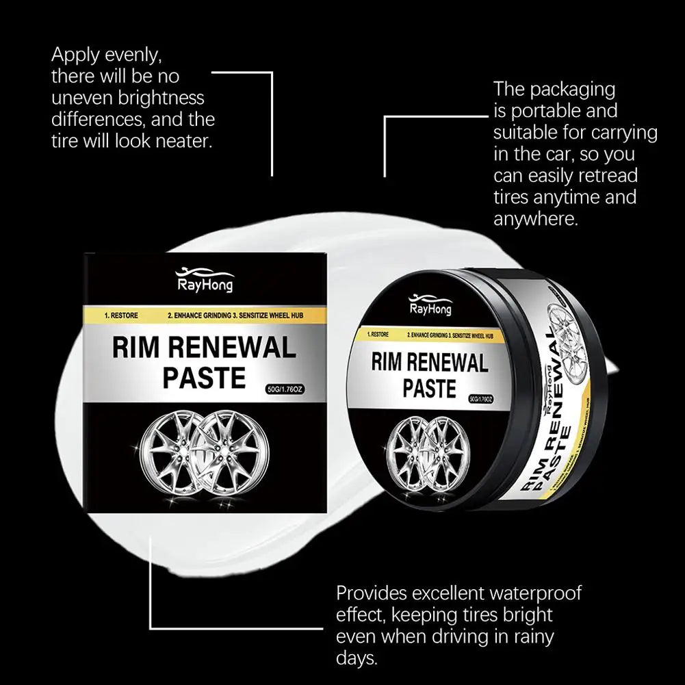 50ml Wheel Rim Renewal Paste – Car Scratch Repair & Restore Wheel Repair Paste SPOT