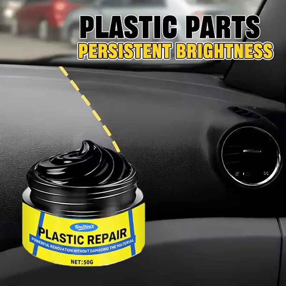 Car Plastic Restorer Cream 50g/100g – Interior & Leather Polish Car Plastic Restorer SPOT