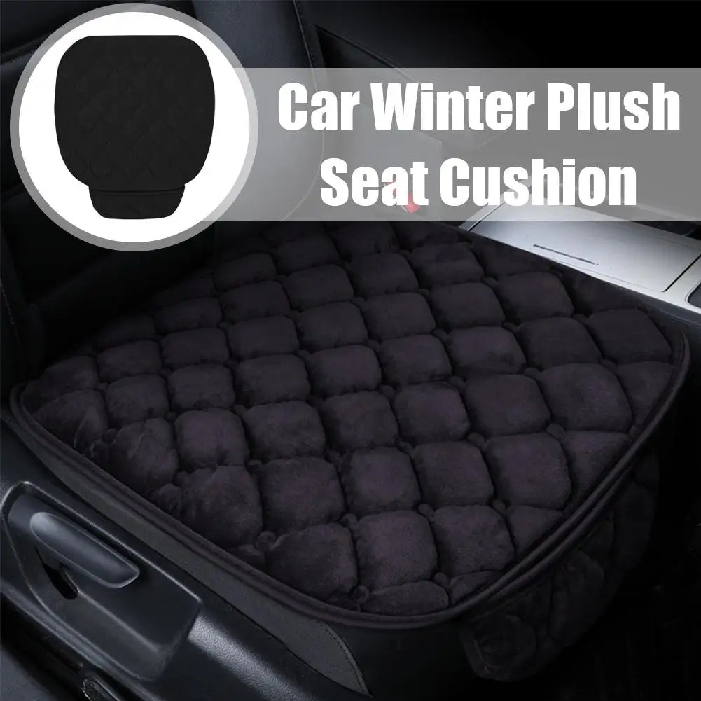 Universal Front Car Seat Cover – Anti-Slip Plush Cushion Car Seat Cover SPOT