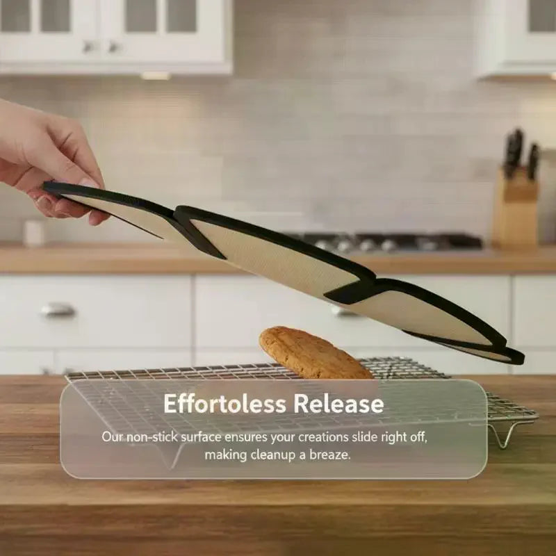 Reusable Non-Stick Bread Pan Liner – Food-Safe Glass Fiber Mat Bread Pan Liner SPOT