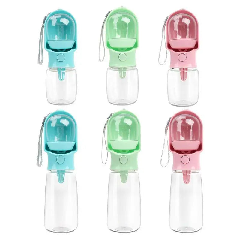 2-in-1 Portable Pet Water & Food Bottle – BPA-Free Dispenser Pet Water Bottle SPOT
