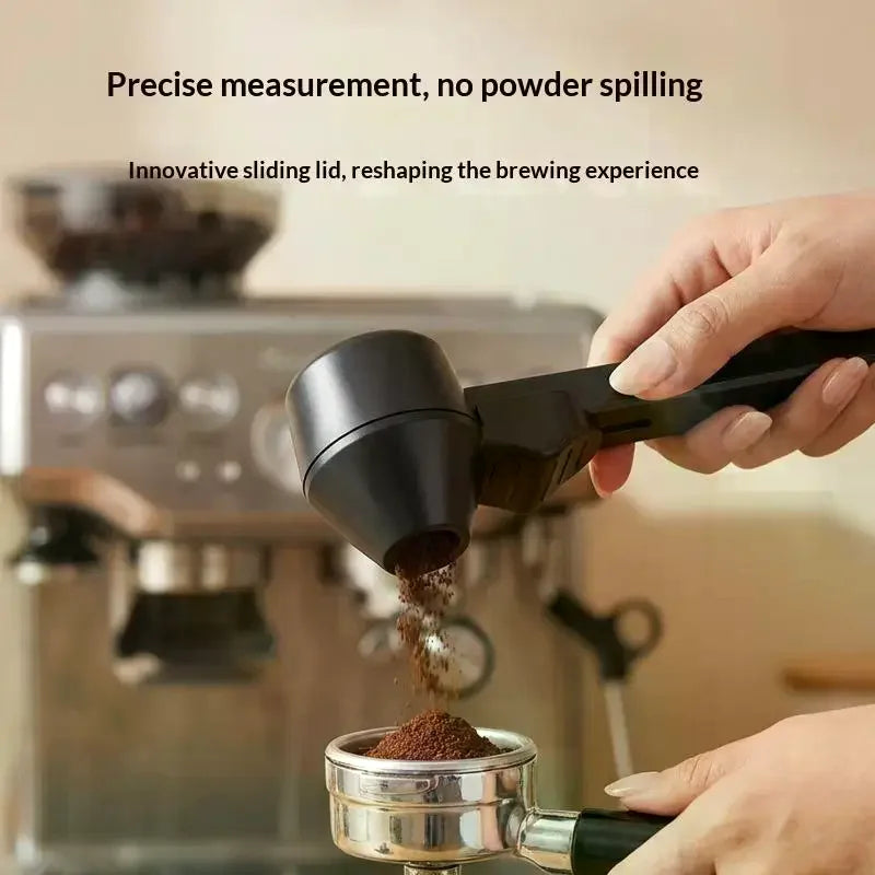Sliding Scoop Funnel – Protein Powder, Coffee & Kitchen Scoop Funnel Tool SPOT