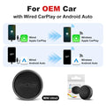 CarlinKit Mini Ultra 3 Wireless CarPlay & Android Auto Adapter Wireless CarPlay Adapter SPOT MINI ULTRA 3 wired to wireless