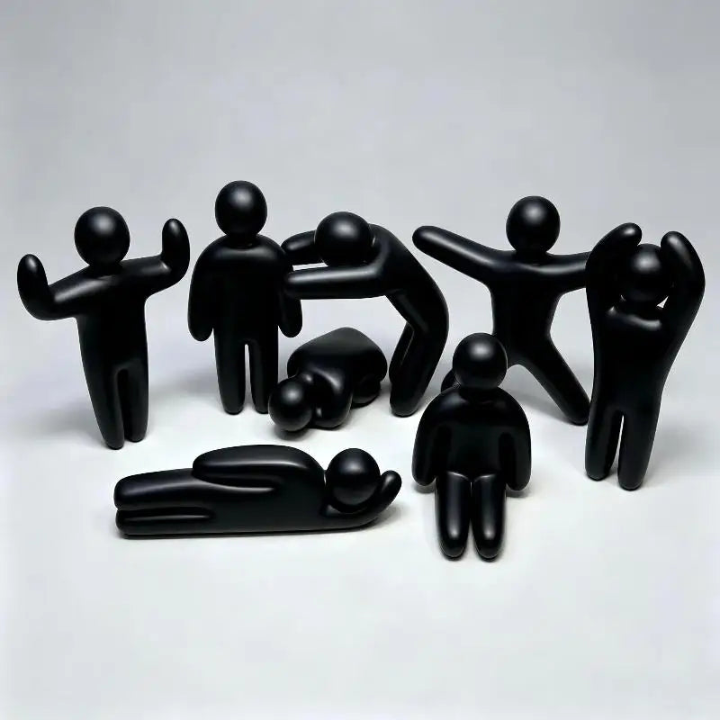 8-Pack 3D Printed Chameleon Robot Figures – DIY Collectible Set Collectible Figure Set SPOT A2