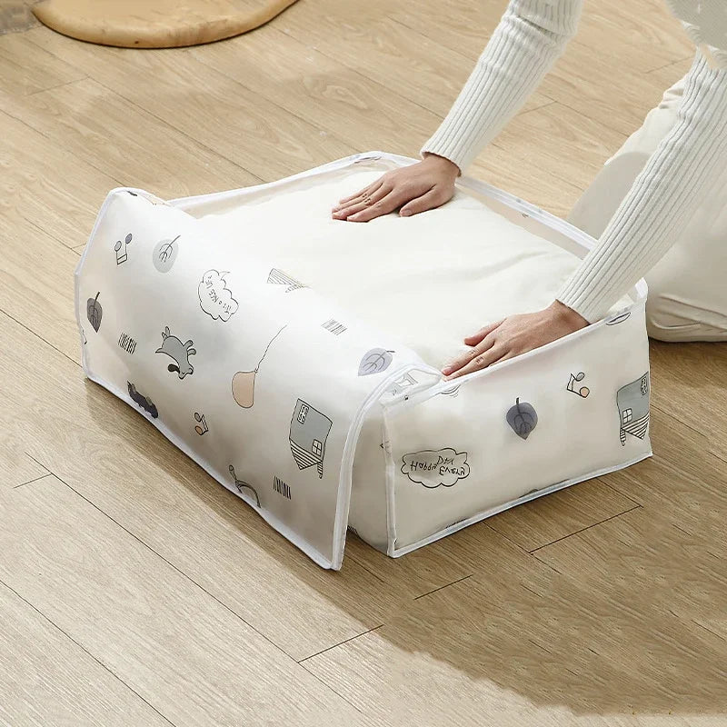 PEVA Waterproof Quilt & Bedding Storage Bag – Foldable Bedding Storage Bag SPOT