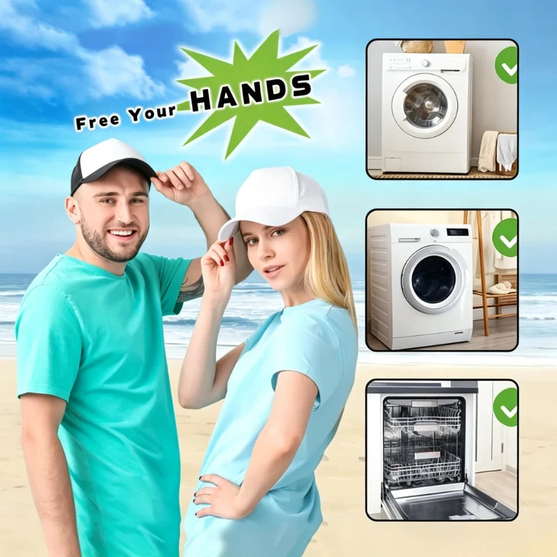 2-Pack Hat Washing Frame – Anti-Deformation Cap Washer Rack Hat Washing Frame SPOT