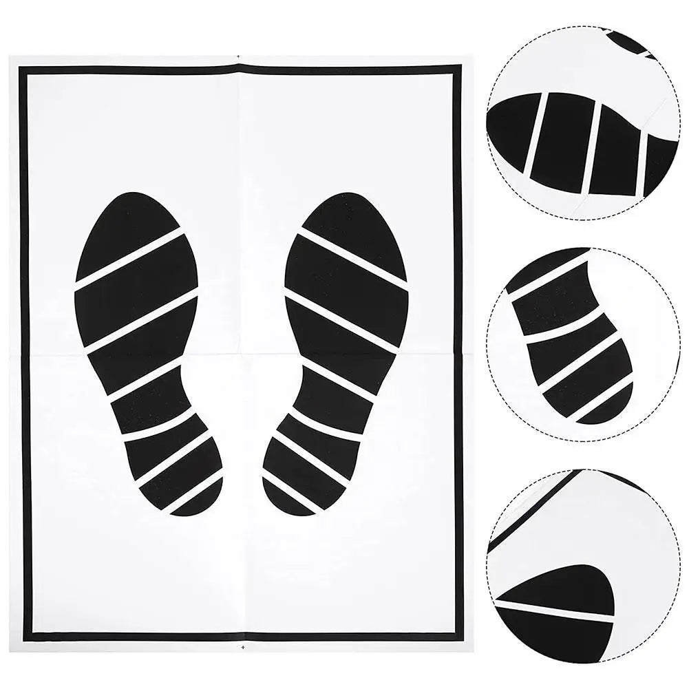 Disposable Paper Car Floor Mats 25/50-Pack – Foot Pad Protectors Disposable Car Mats SPOT