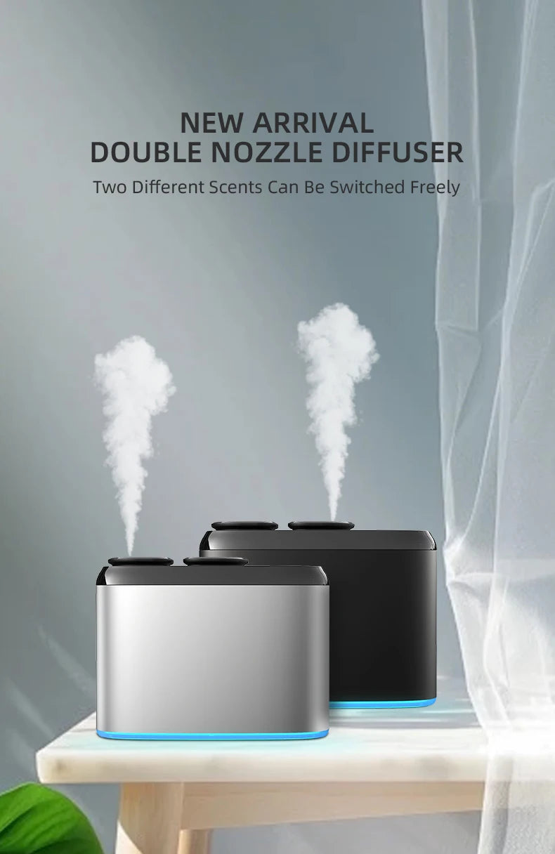 DUTRIEUX Double Nozzle Metal Aromatherapy Diffuser & Humidifier Aromatherapy Humidifier SPOT