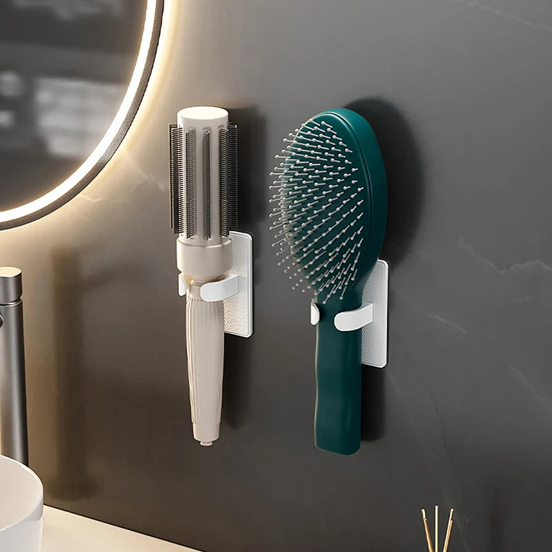 Wall-Mount Comb & Razor Holder – Adhesive Bathroom Organizer Bathroom Storage Rack SPOT