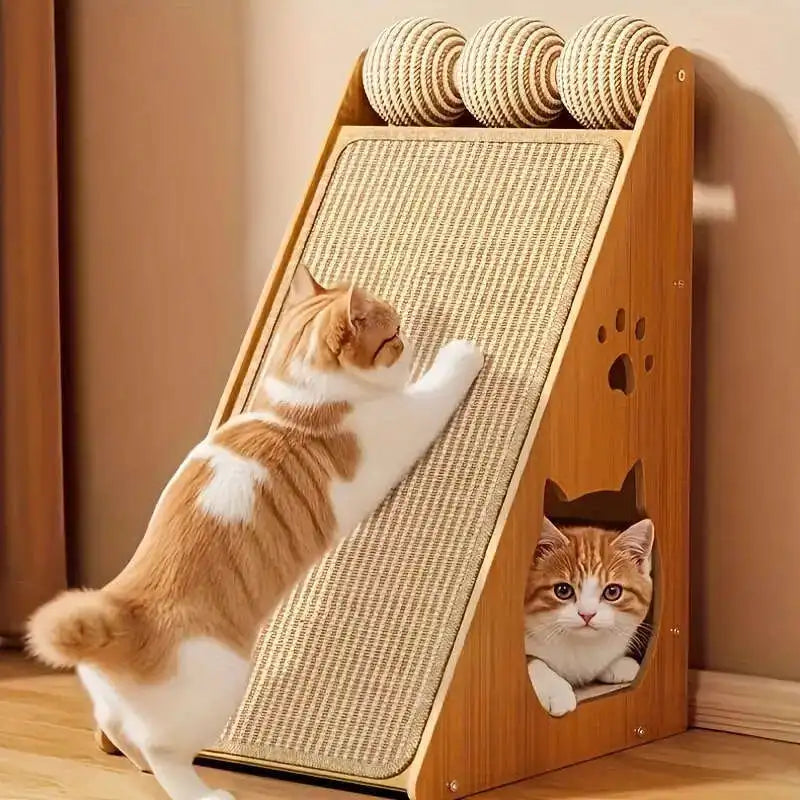 Hemp Sisal Cat Scratching Board – Sofa-Safe Adhesive Design Cat Scratching Board SPOT