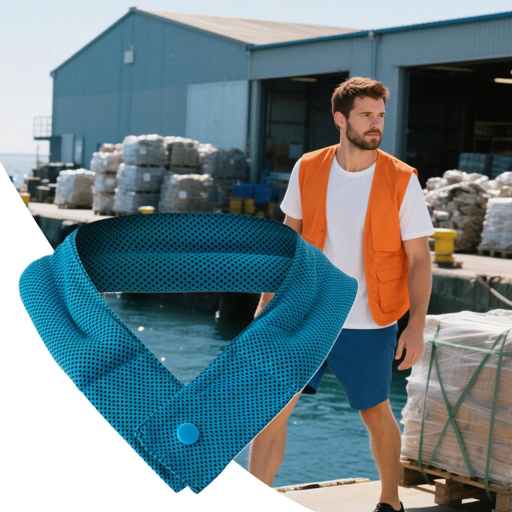 Cooling Ice Scarf – Quick-Dry Sports Towel for Outdoors Cooling Sports Scarf SPOT