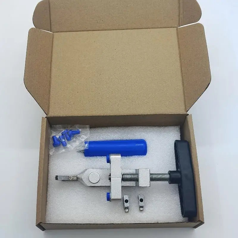 2-in-1 Glass & Ceramic Tile Cutter with Diamond Wheel Tile Cutting Tool SPOT Silver