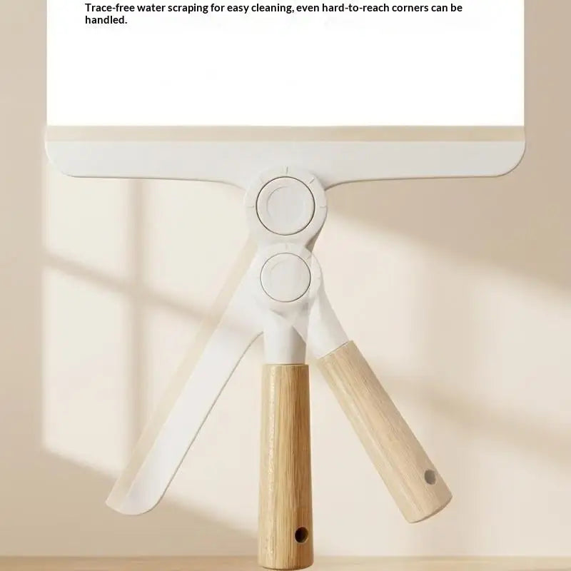 Rotating Silicone Squeegee – Streak-Free Window & Bathroom Wiper Window Squeegee SPOT