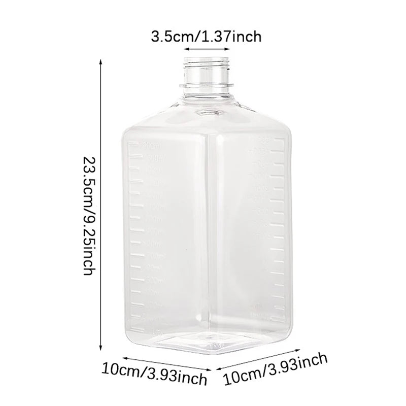 1600ml Syrup & Honey Dispenser Bottle with Pump & Scale Liquid Dispenser Bottle SPOT