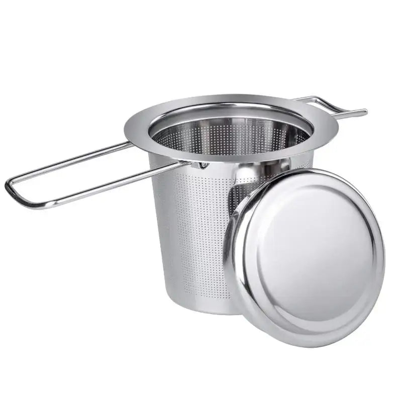 Stainless Steel Mesh Tea Infuser with Lid – Reusable Strainer Tea Infuser Strainer SPOT A