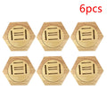 Wooden Hexagonal Medal Display Stand – Wall Mount Award Rack Medal Display Stand SPOT 6pcs
