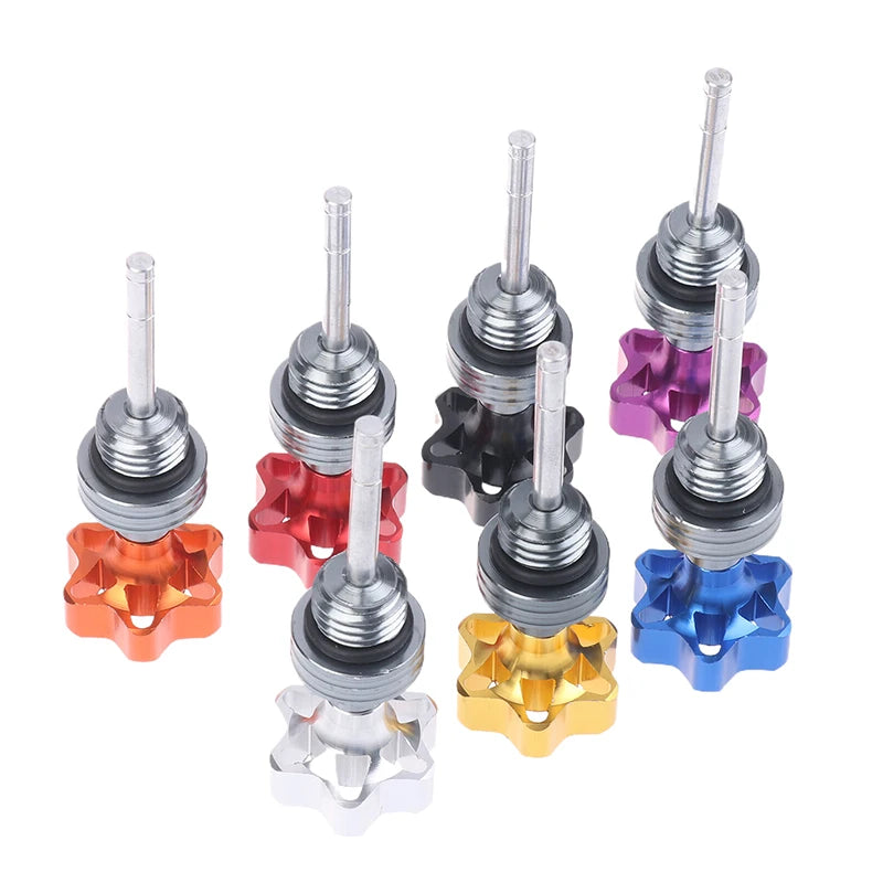 Universal Motorcycle Oil Dipstick Filler Cap – Aluminum Alloy Oil Dipstick Cap SPOT