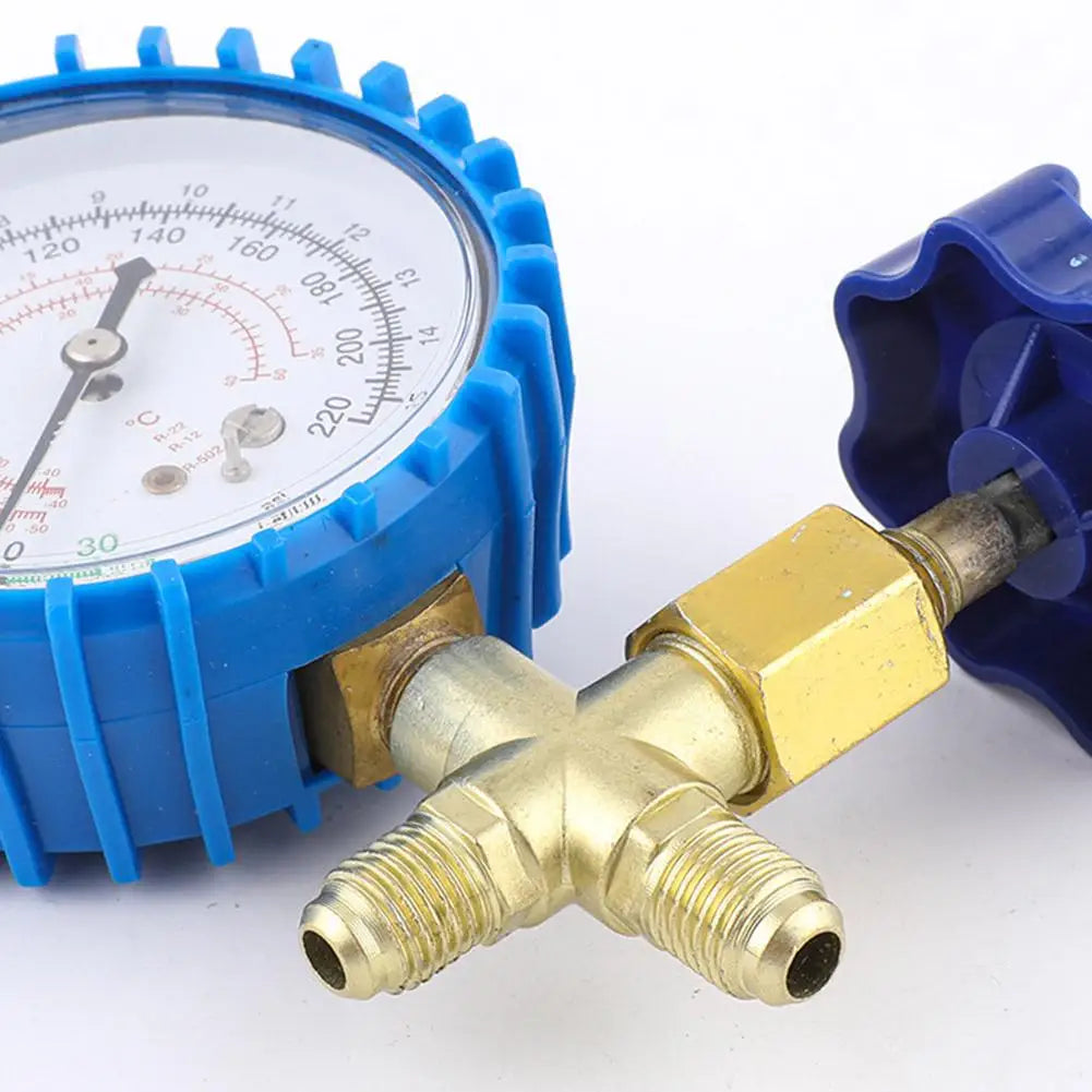 R22 R134a AC Refrigerant Pressure Gauge Service Kit Refrigerant Pressure Gauge SPOT