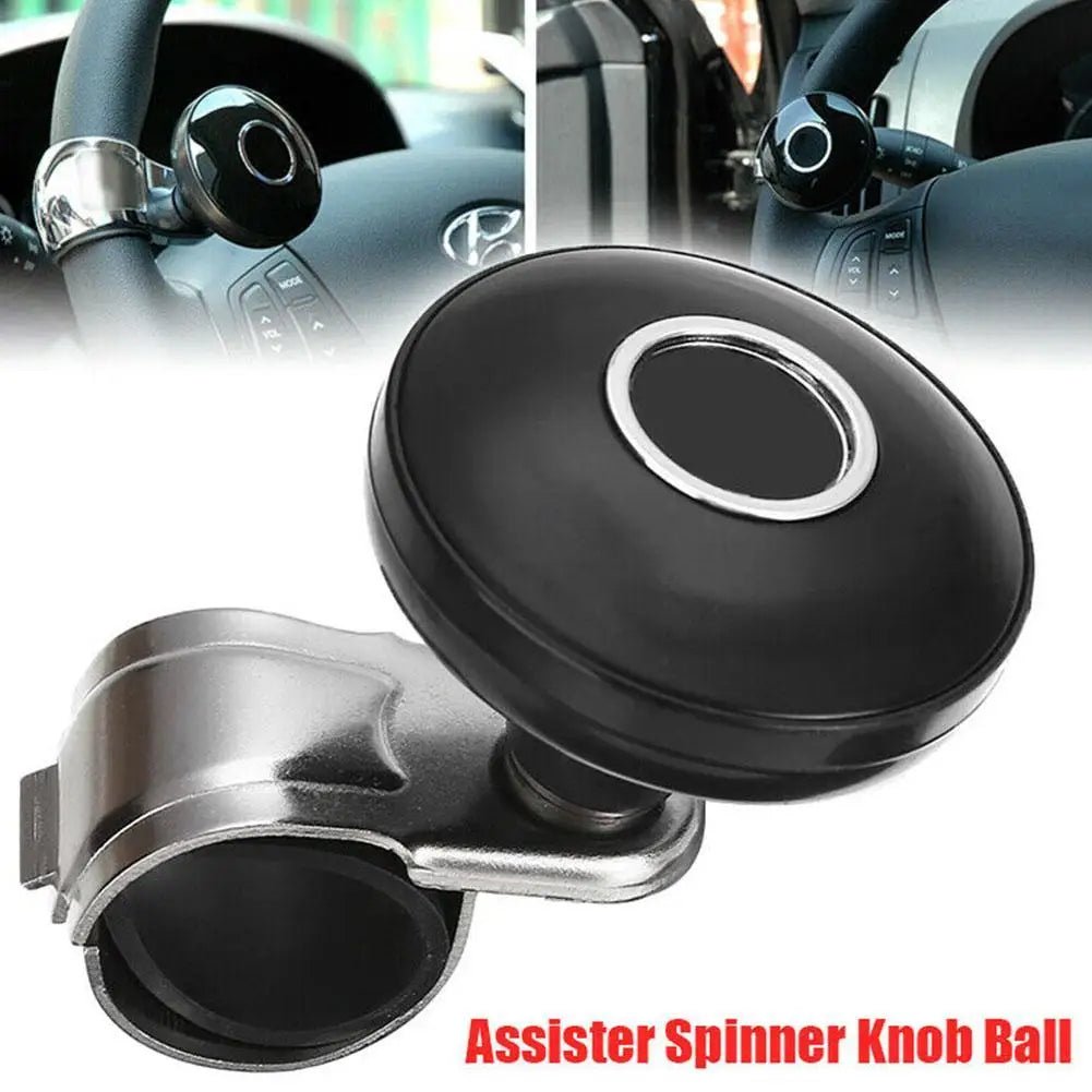 Steering Wheel Spinner Knob – Universal Car Truck Grip Ball Steering Wheel Knob SPOT