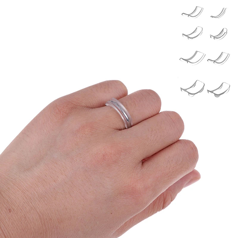 8-Pack Silicone Ring Size Adjuster – Invisible Ring Guard Ring Size Adjuster SPOT
