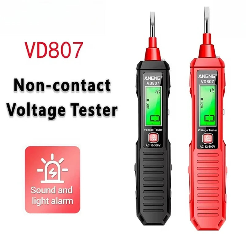 ANENG VD807 Non-Contact Voltage Tester Pen – NCV Wire Detector Voltage Tester Pen SPOT