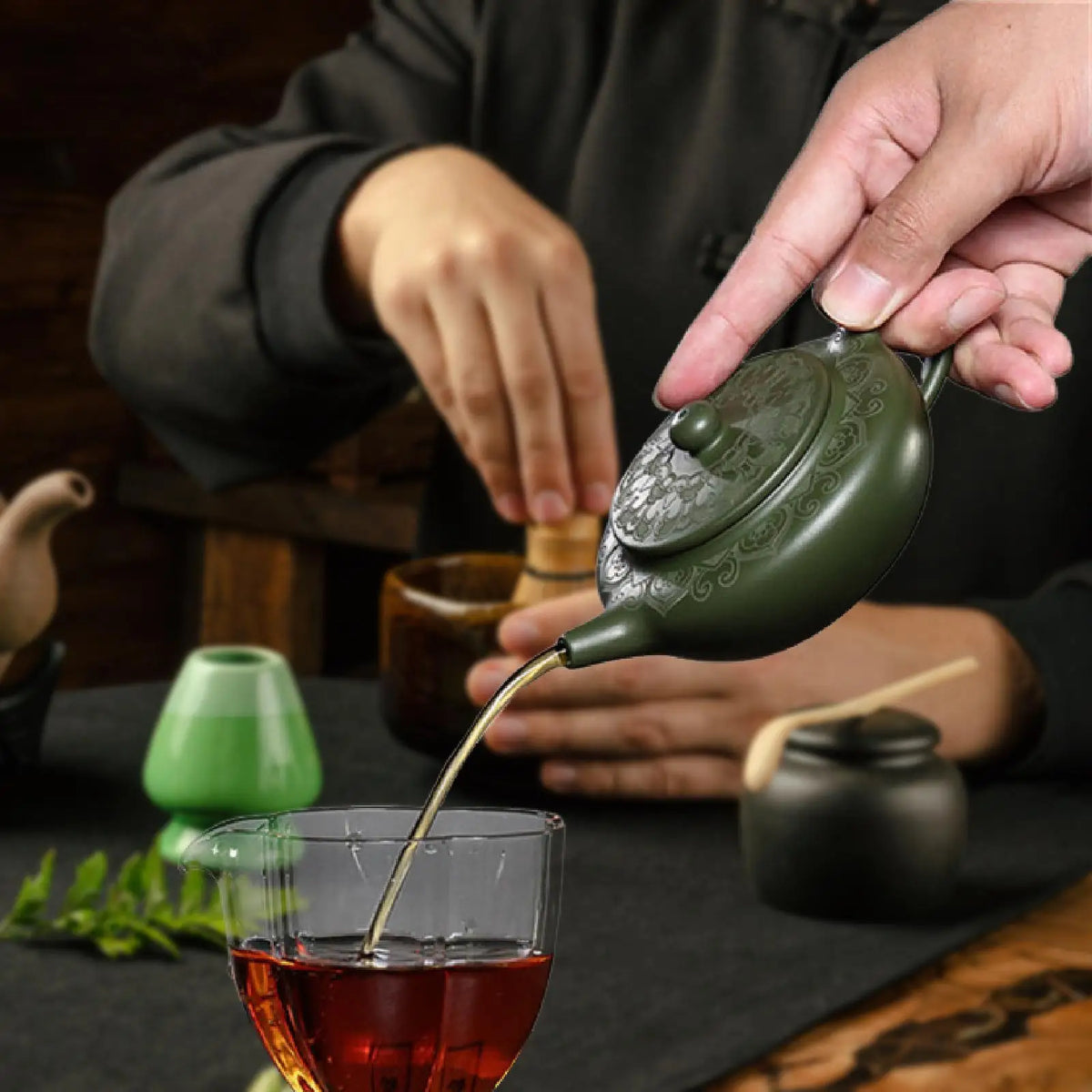 Chinese Purple Clay Kung Fu Teapot – Zisha Tea Pot 170ml Kung Fu Teapot SPOT