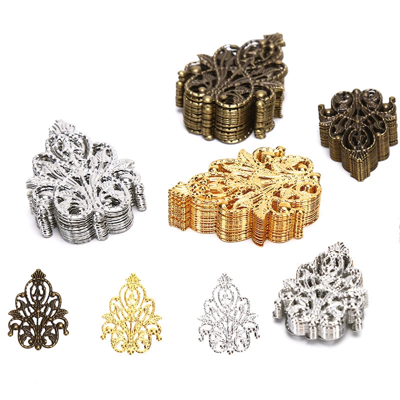 20-Pc Mix Filigree Hollow DIY Jewelry Findings & Embellishments Jewelry Findings Set SPOT