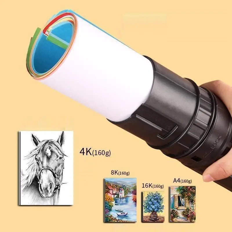 Telescopic Blueprint Art Storage Tube – Adjustable & Waterproof Document Storage Tube SPOT