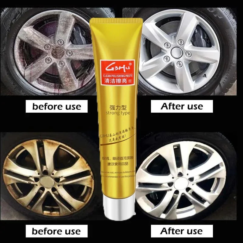 Metal Polishing Cream – Chrome, Steel, Copper & Brass Cleaner Metal Polishing Cream SPOT