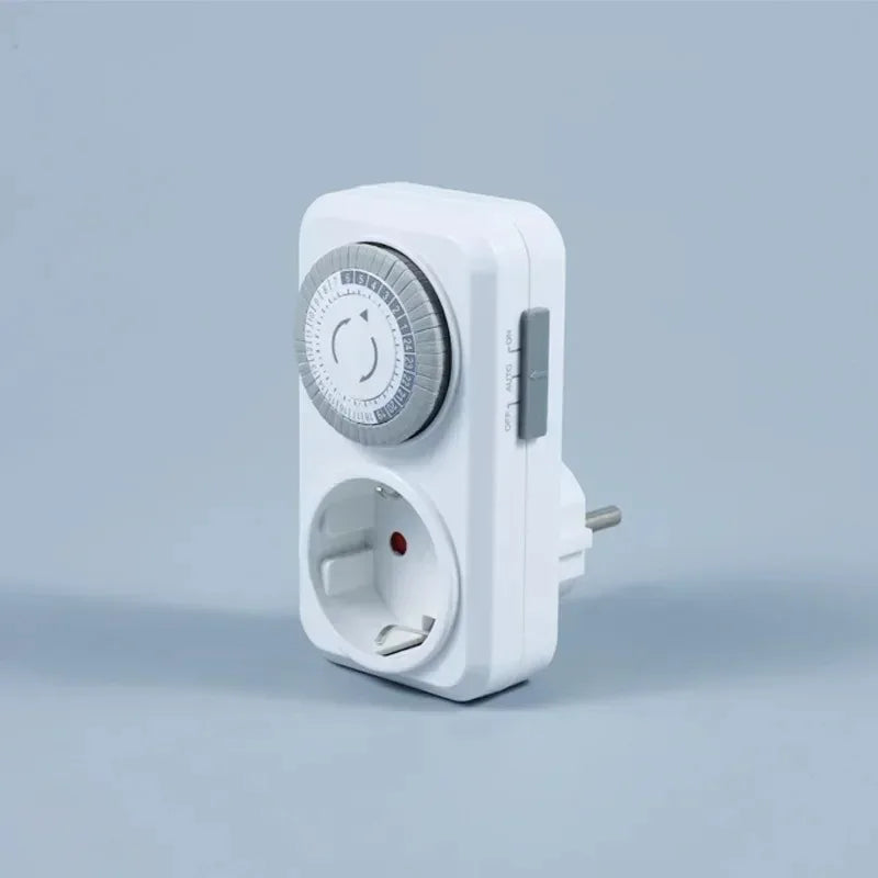 Mechanical Timer Socket 16A 3680W 24H EU Germany Plug Mechanical Timer Switch SPOT