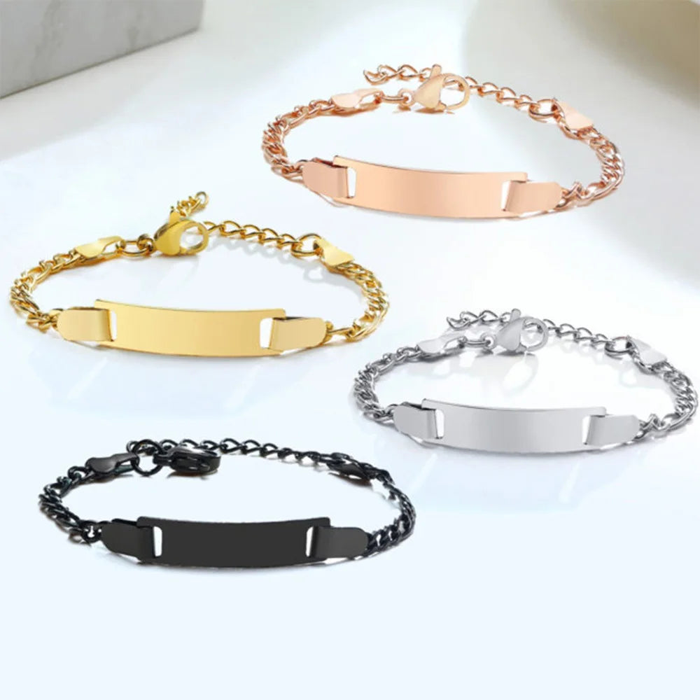 Kids Stainless Steel Adjustable Link Bracelet – Boy & Girl Gift Kids Link Bracelet SPOT