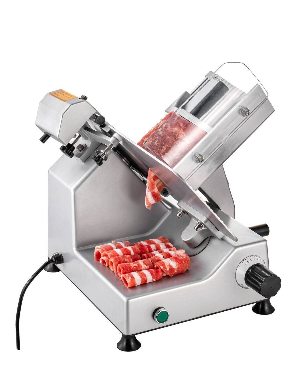 DUTRIEUX 10-Inch Semi-Auto Frozen Meat Slicer Machine Meat Slicer Machine SPOT