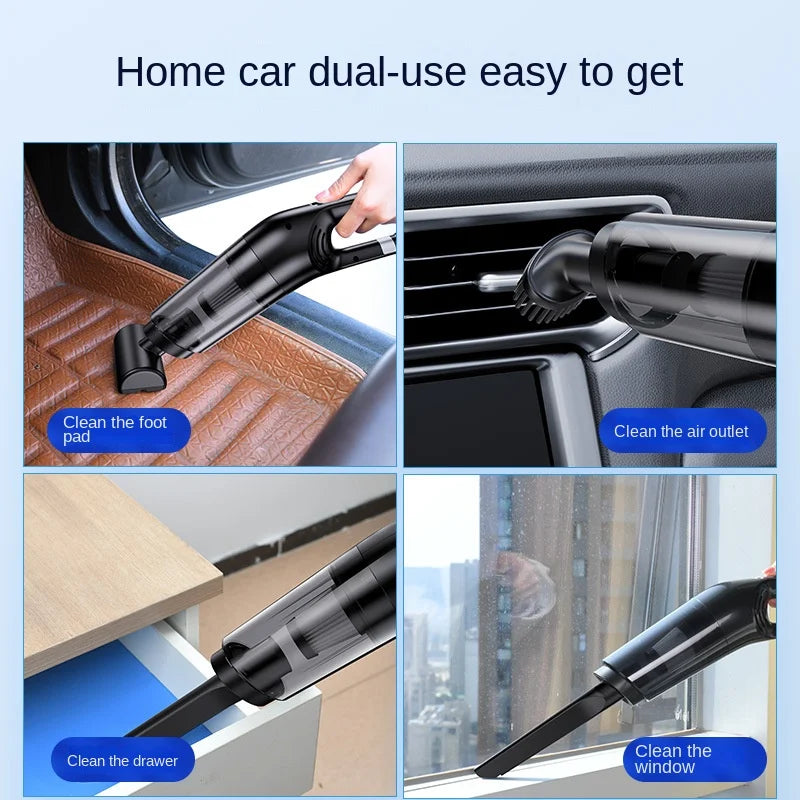 60W Cordless Handheld Vacuum – Car & Home Wet/Dry USB Handheld Vacuum SPOT