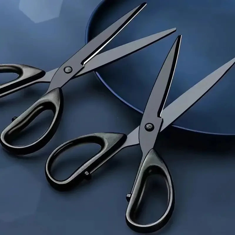 Heavy-Duty Stainless Steel Scissors – Anti-Adhesive Black Blade Heavy-Duty Scissors SPOT