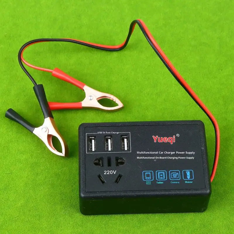 200W Car Power Inverter 12V/24V to 220V with USB Port Car Power Inverter SPOT