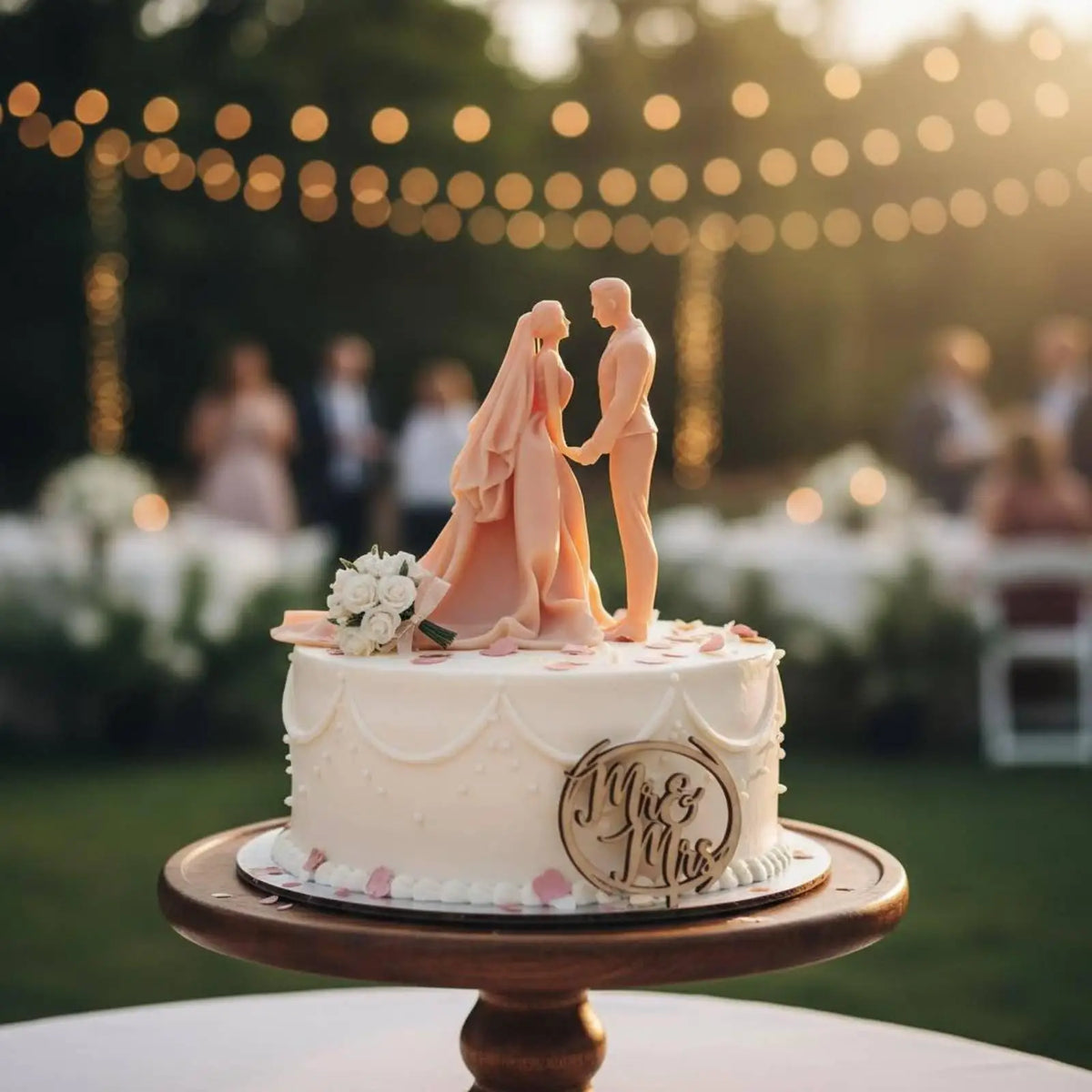 Wedding Couple Figurine – Resin Bride & Groom Sculpture Decorative Figurine SPOT
