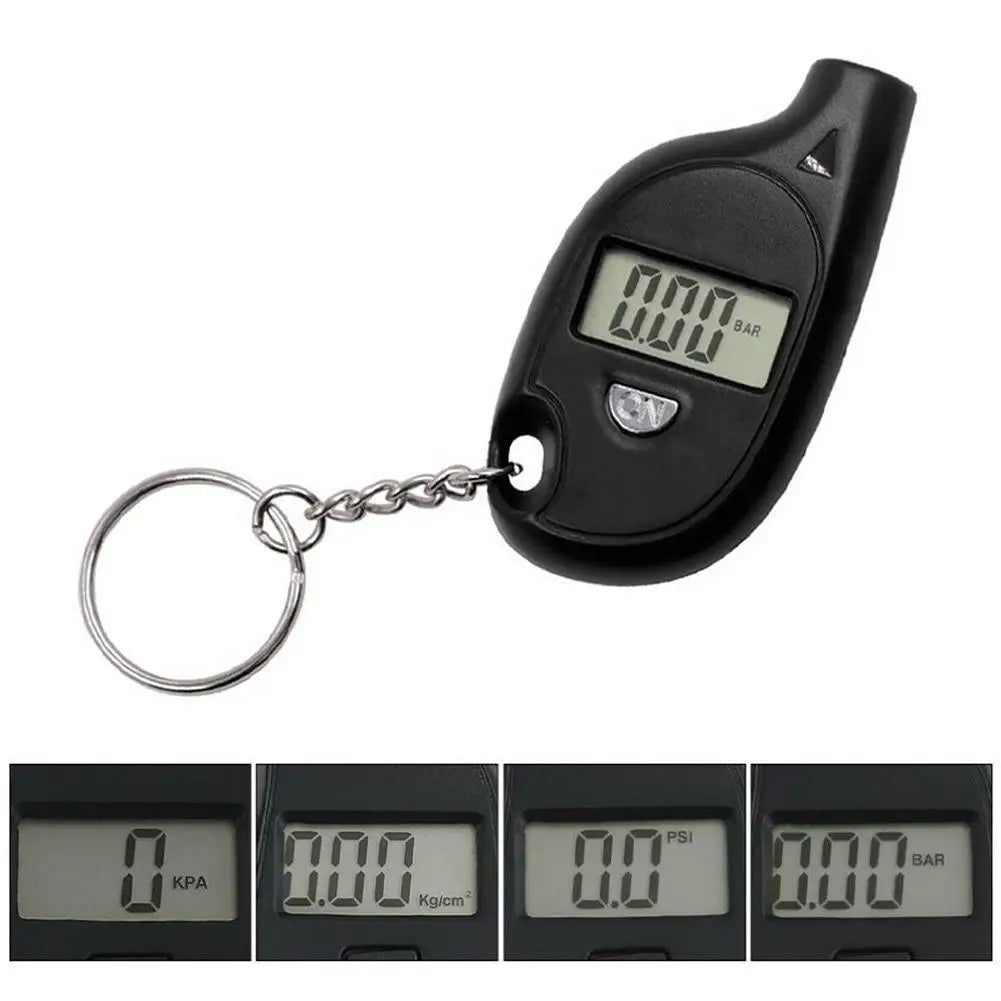 Mini LCD Digital Tire Pressure Gauge – Keychain Style Tire Pressure Gauge SPOT