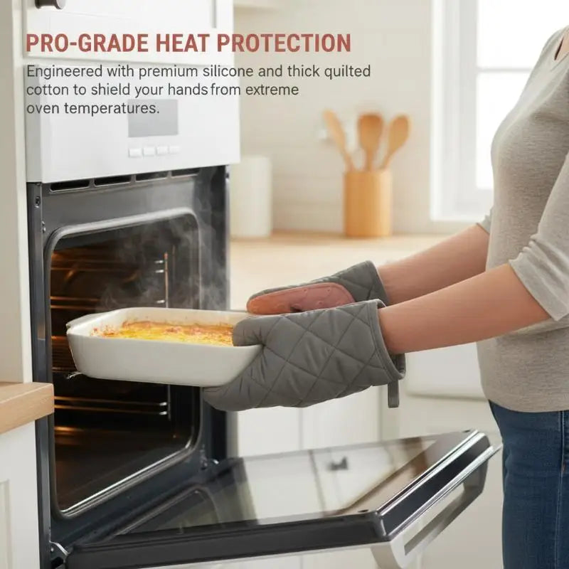 Fish-Shaped Silicone Oven Mitt – Heat-Resistant Kitchen Glove Silicone Oven Mitt SPOT