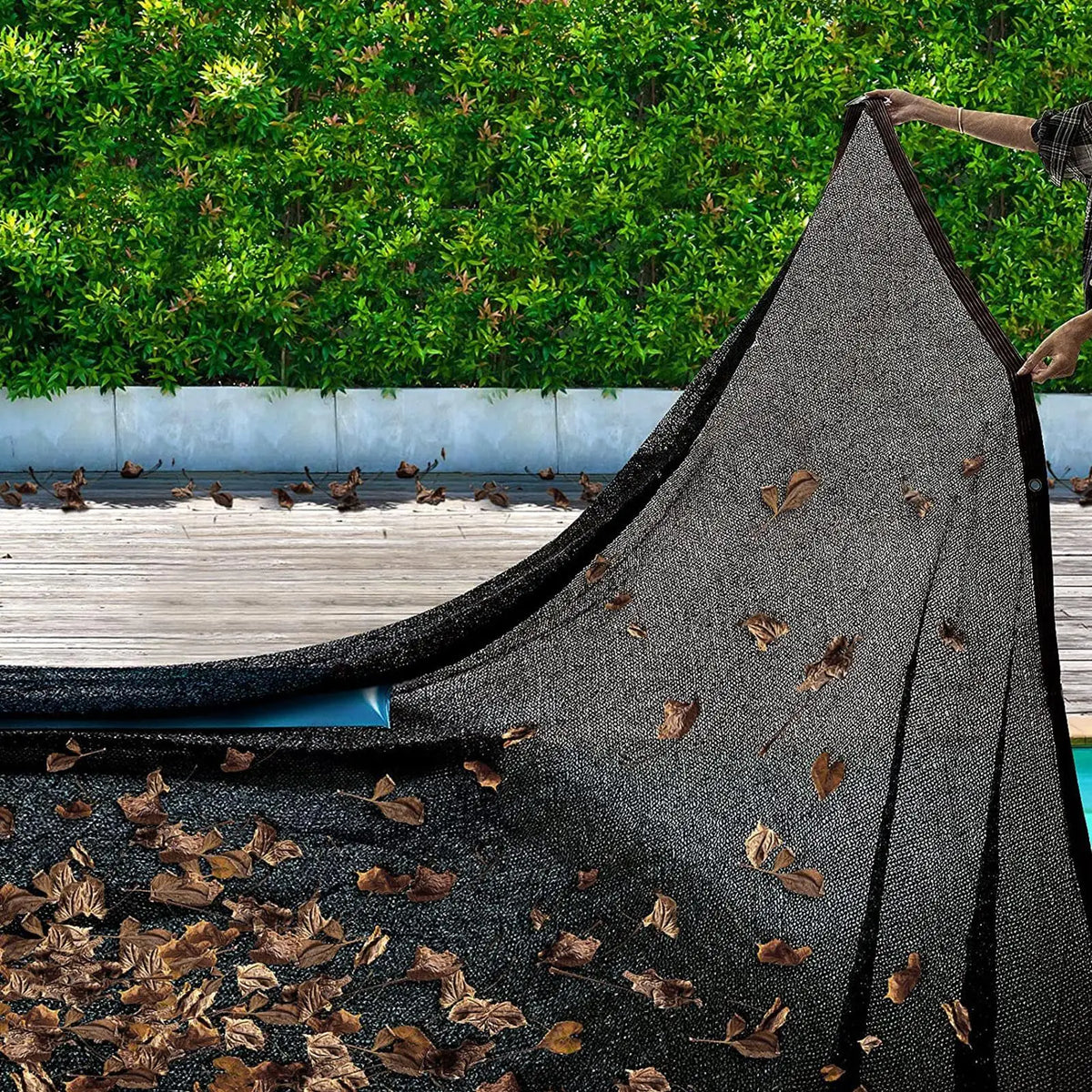 Fine Mesh Pool Leaf Net Cover – Inground & Rectangle Pools Pool Leaf Net Cover SPOT
