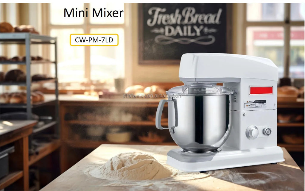 7L Electric Stand Mixer – Two-Speed Dough Blender & Safety Stop Electric Stand Mixer SPOT