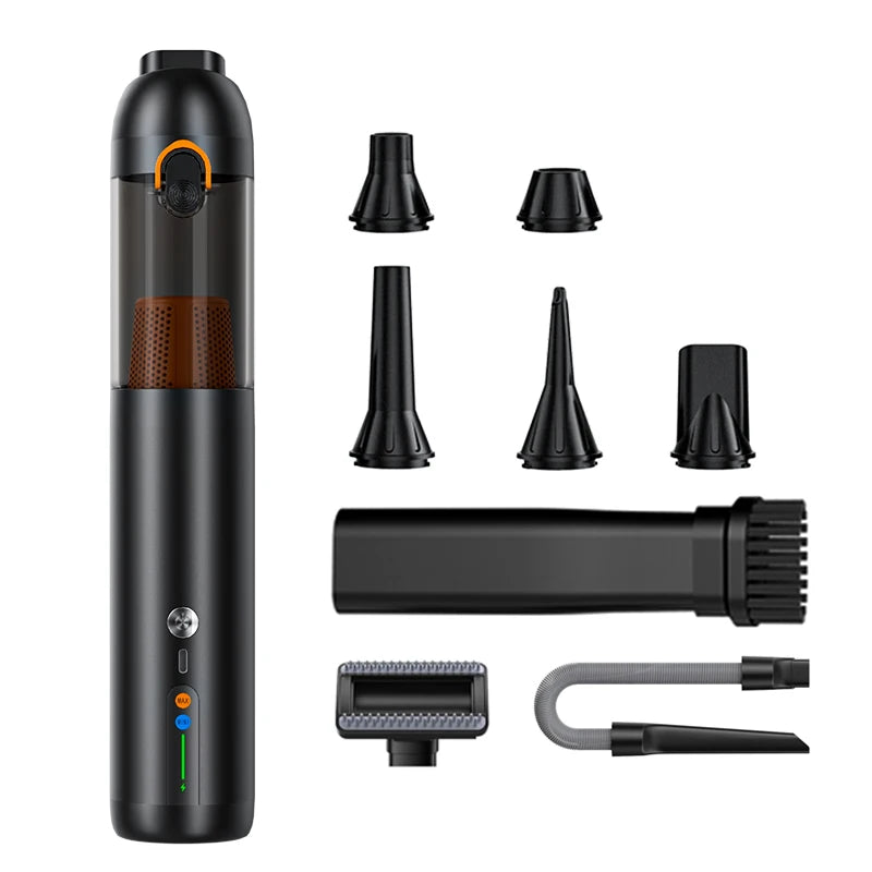 4-in-1 Cordless Car Vacuum & Air Duster – 20000Pa Handheld Handheld Vacuum Cleaner SPOT 2600mAh 3 China Mainland