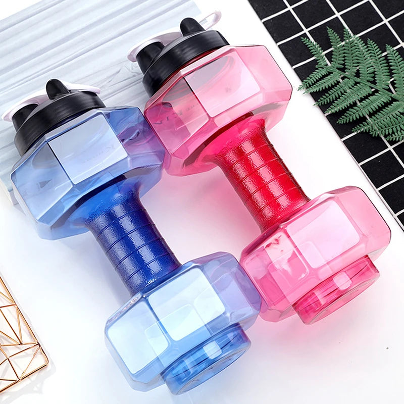 2.2L Dumbbell Water Bottle – Gym Sports Fitness Bottle Sports Water Bottle SPOT