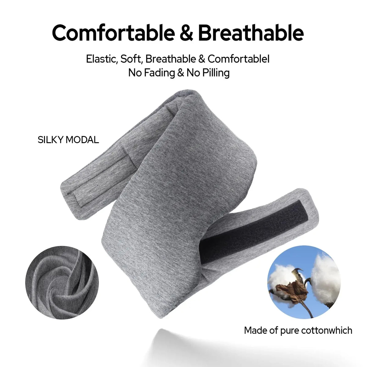 Handmade Cotton Blackout Sleep Mask – Travel Eye Cover Sleep Eye Mask SPOT