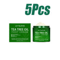 Jaysuing Tea Tree Oil Foot Cream – Moisturizing 50g Foot Cream SPOT 5Pcs