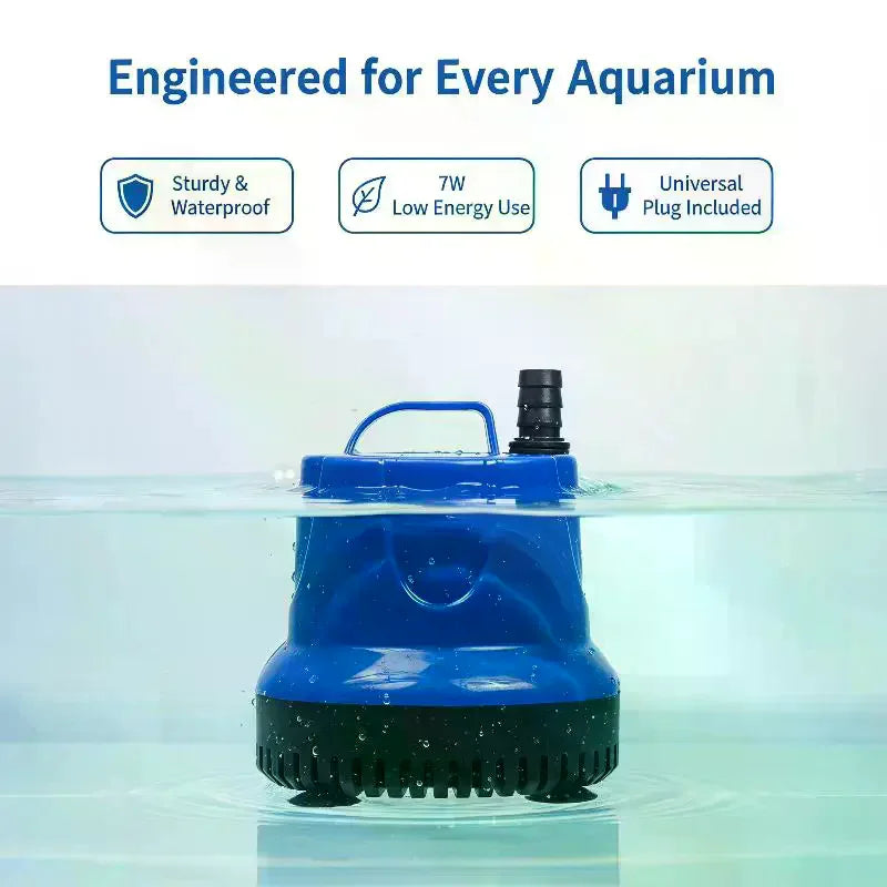 Submersible Aquarium Water Pump – 360° Bottom Suction Filter Aquarium Water Pump SPOT