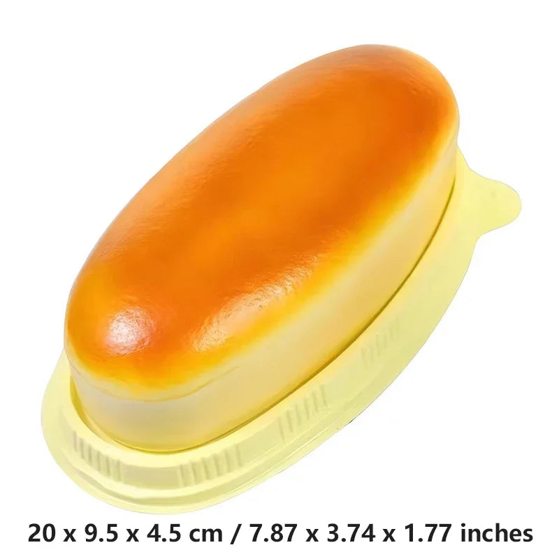 Toast Bread Squishy Toy – Soft Slow Rising Cheese Fidget Squishy Fidget Toy SPOT A