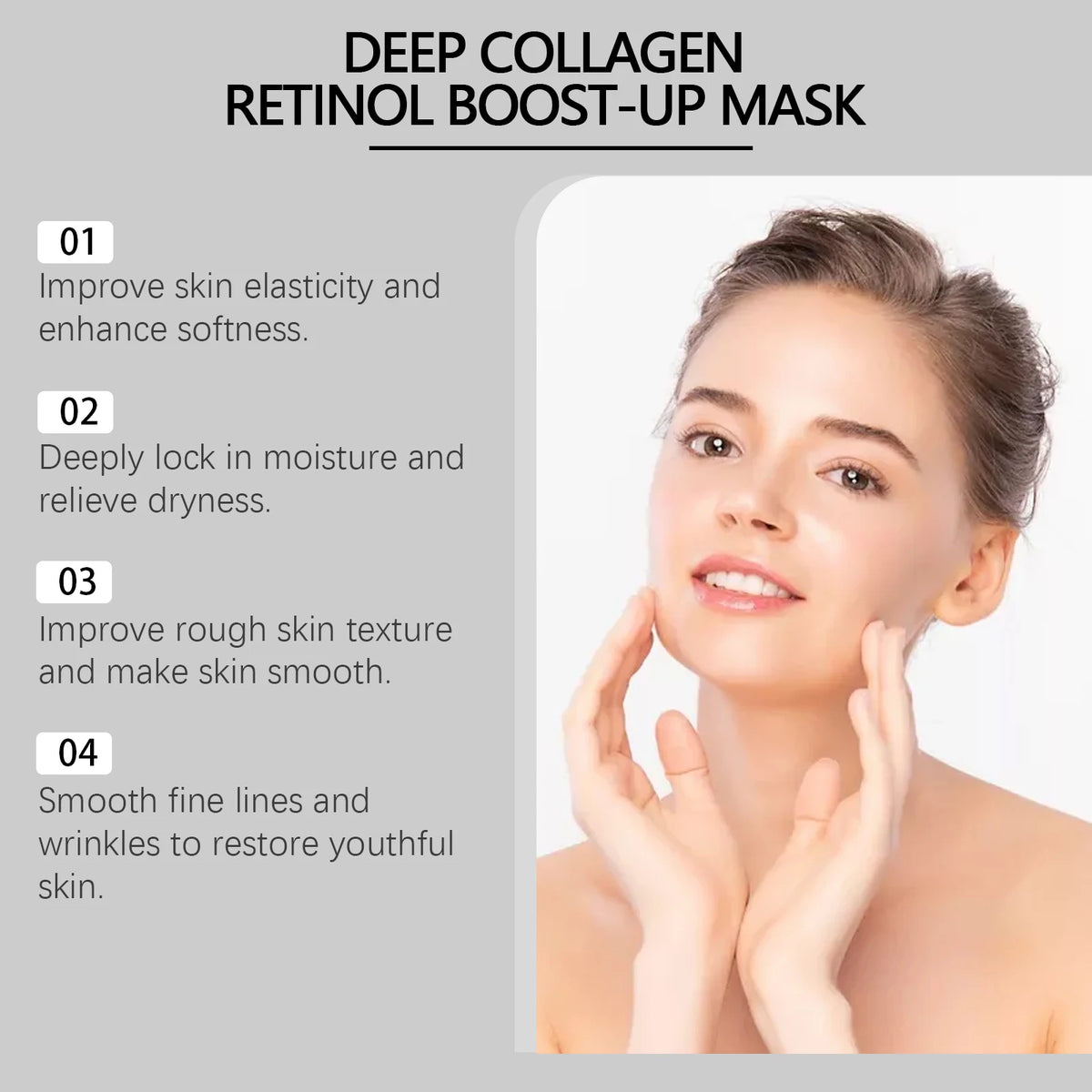 EELHOE Collagen Retinol Firming Face Mask – 4-Pack Firming Face Mask SPOT
