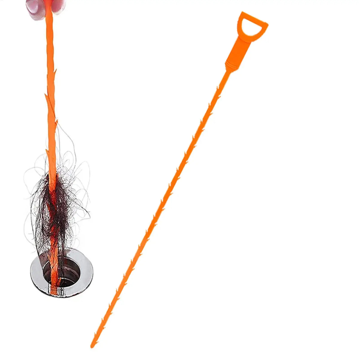 Flexible Drain Snake Hair Clog Remover – Sink & Pipe Cleaner Drain Clog Remover SPOT