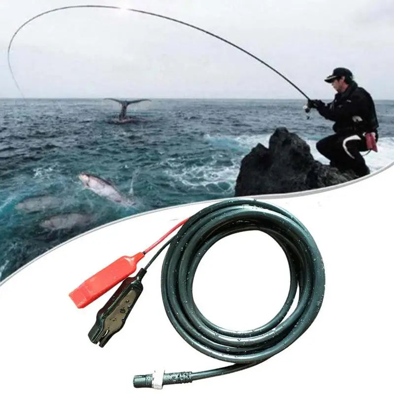 3M Power Cord for Shimano & Daiwa Electric Fishing Reels Fishing Reel Accessory SPOT