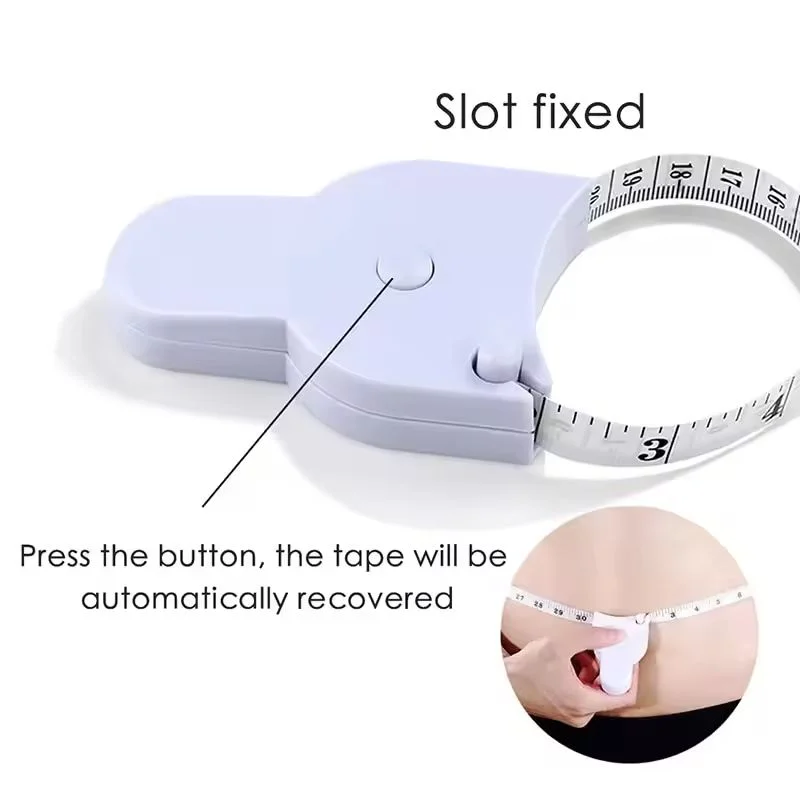 Retractable Body Tape Measure – Automatic Telescopic Sewing Tool Body Tape Measure SPOT
